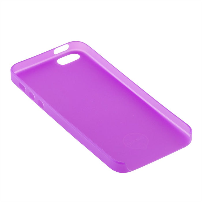 Ozaki O!Coat 0.3 ultra thin Schutzhülle iPhone SE Apple iPhone 5/5S lila