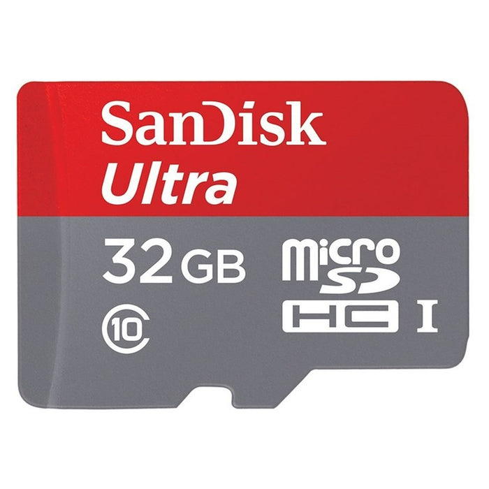 SanDisk Ultra Android microSDHC 32GB bis zu 80 MB /Sek Class 10 Speicherkarte + SD-Adapter