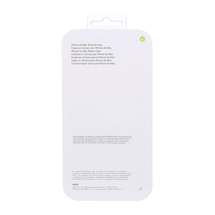 Apple iPhone XS Max Silikon Hülle Case hellblau