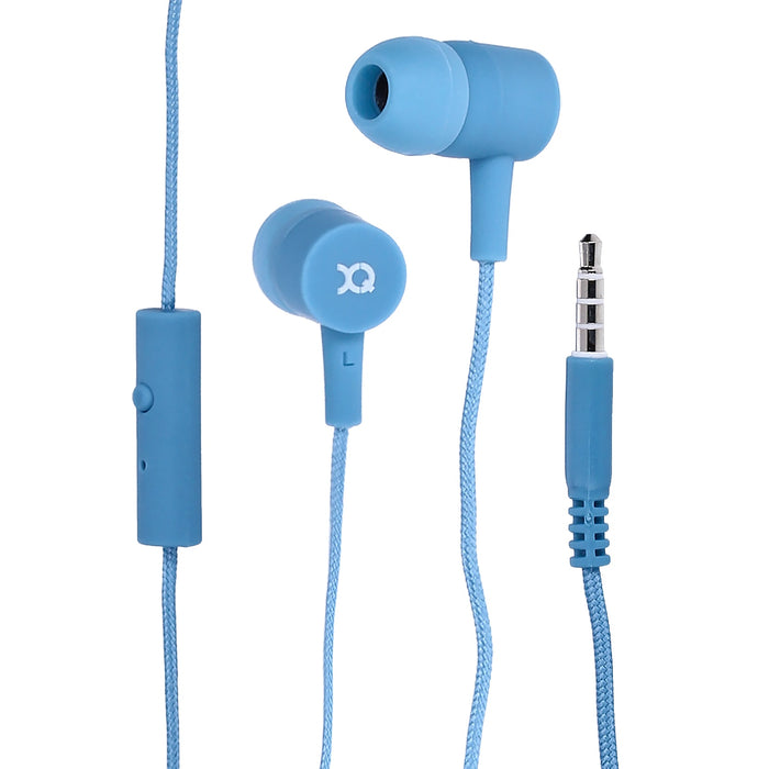 Xqisit IE20 Stereo Headset blau