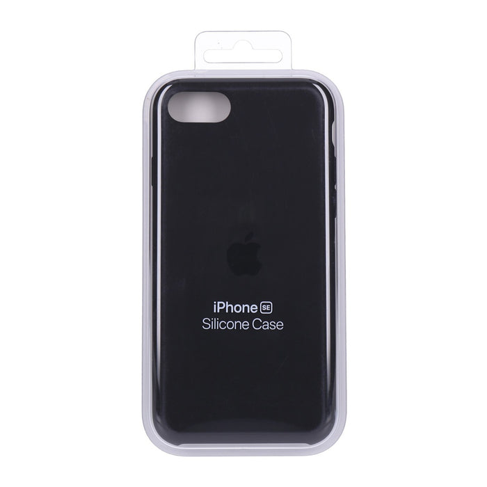 Apple iPhone SE 2020 Silikon Hülle Case Black (B)