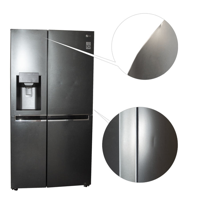 LG GSJ961MCCZ amerikanischer Kühlschrank freistehend, 625 Liter, schwarz