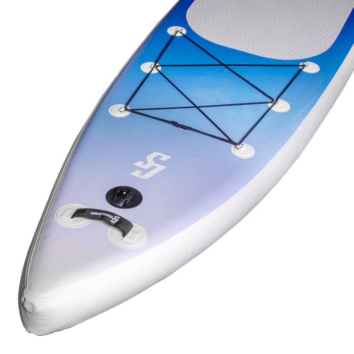 Mamao SUP-Board-Set 427 aufblasbares Paddelboard 427 x 77 x 15 cm in weiß, blau