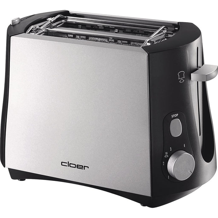 Cloer 3410 sw/metall matt Toaster