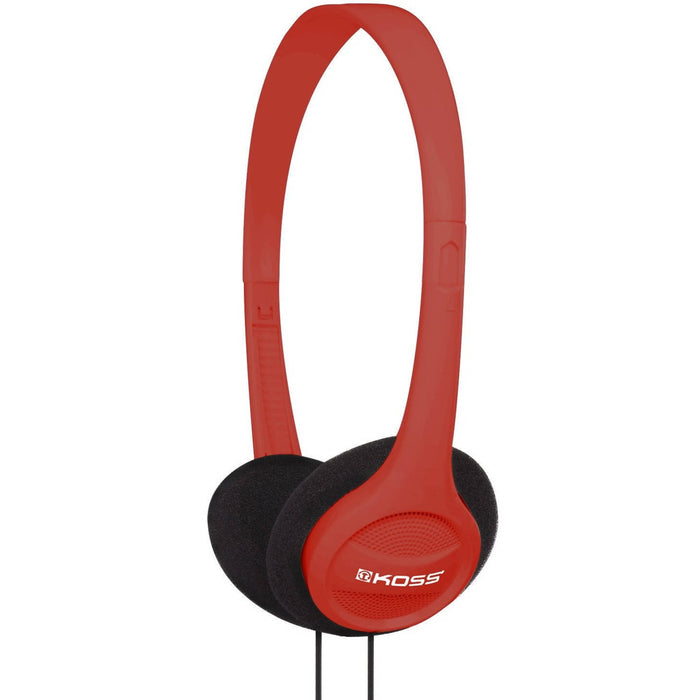 Koss KPH7r On-Ear Kopfhörer kabelgebunden in rot