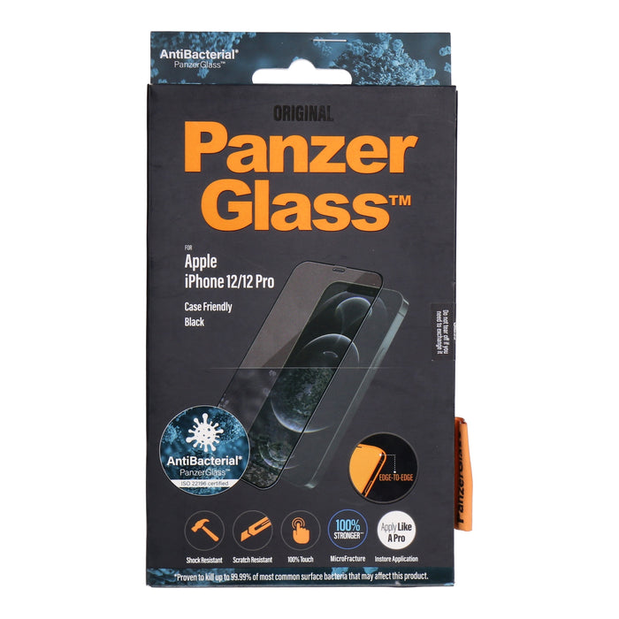PanzerGlass Apple iPhone 12 Pro case friendly schwarz