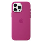Apple Silikon Case mit MagSafe Fuchsia passend für iPhone 16 Pro Max