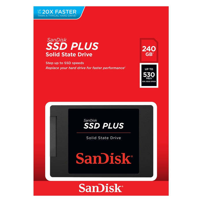 SanDisk Plus 240 GB Serial ATA III SLC