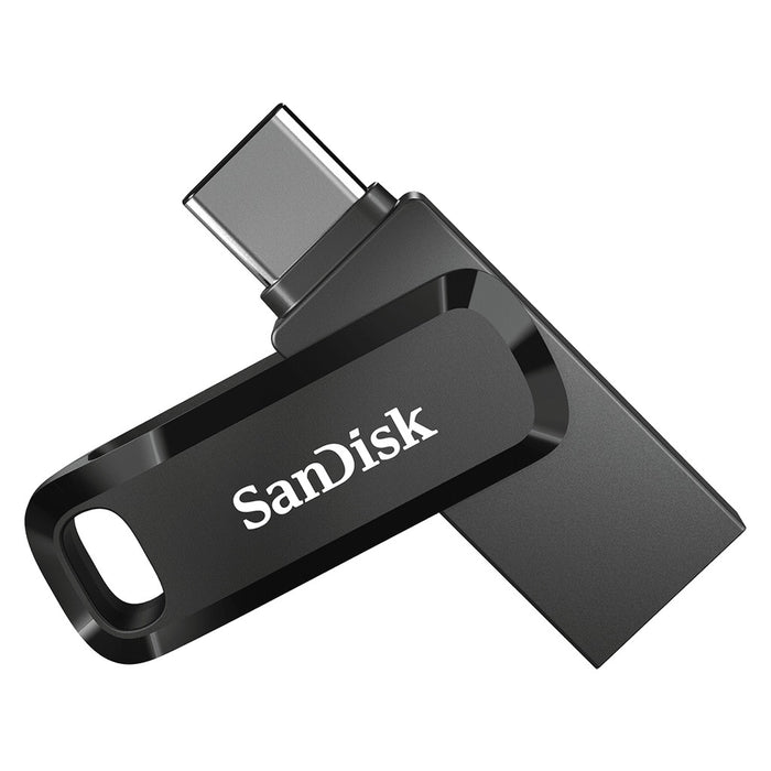 SanDisk Ultra Dual Drive Go USB-Stick 64 GB USB Type-A / USB Type-C 3.2 Gen 1 (3.1 Gen 1) Schwarz