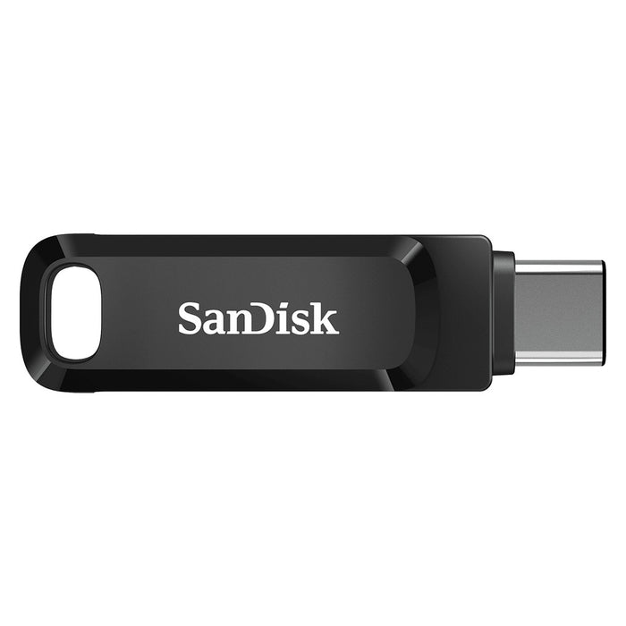 SanDisk Ultra Dual Drive USB-Stick 128 GB USB Type-A / USB Type-C 3.2 Gen 1 (3.1 Gen 1) Schwarz,