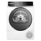 Bosch Serie 8 WQB245B40 Wärmepumpentrockner freistehend Frontlader 9kg Weiß C