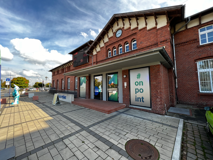 Historischer Bahnhof Eilenburg — Sitz und Store von Talk-Point