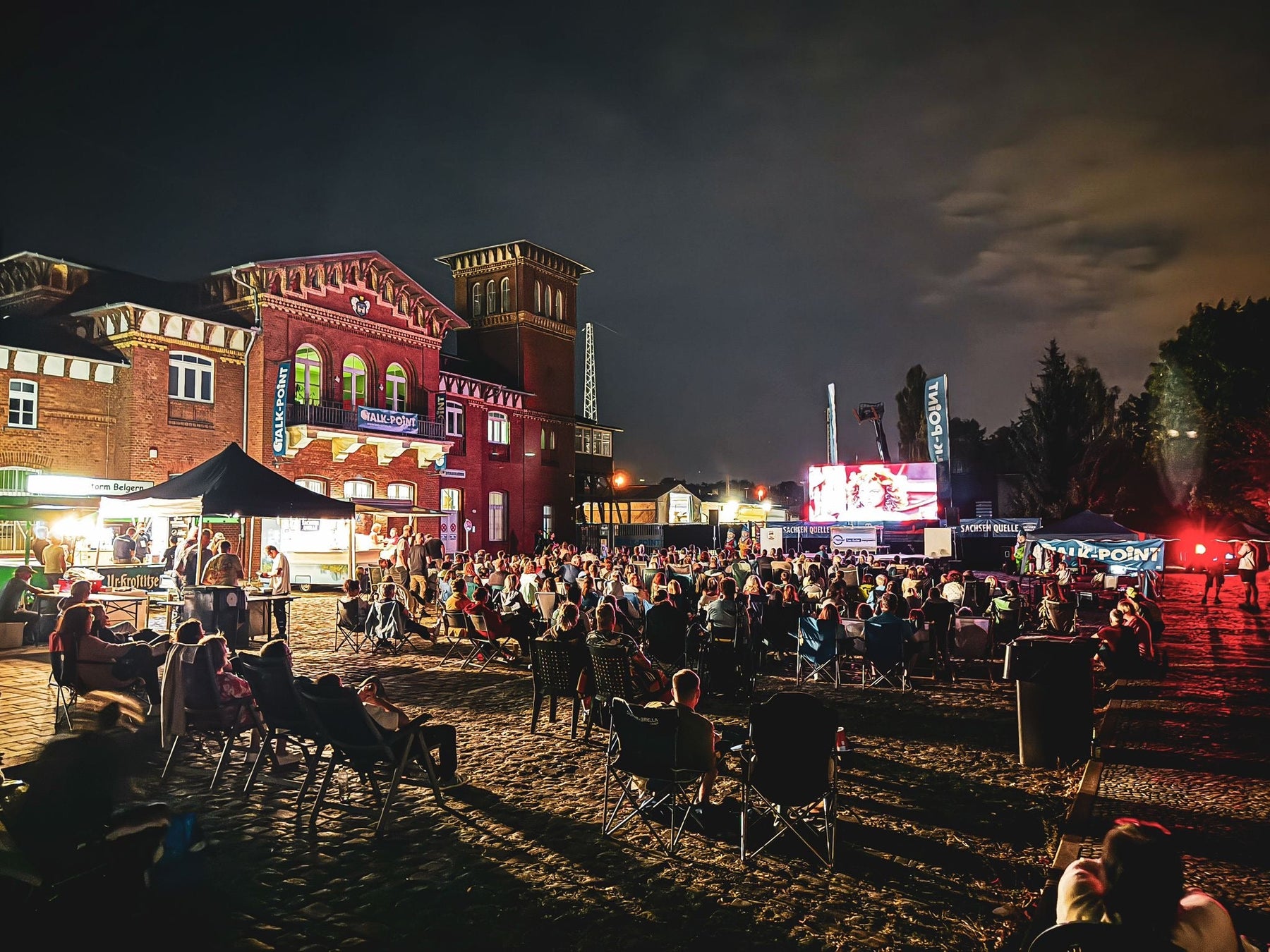 OPENAIR Kino am Bahnhof in Eilenburg bei Talk-Point.de