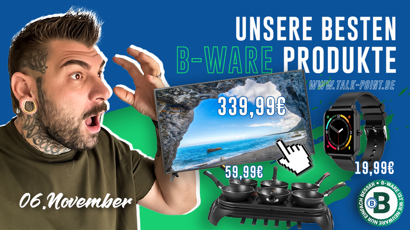 Entdecke die Besten B-Ware Deals auf Talk-Point.de
