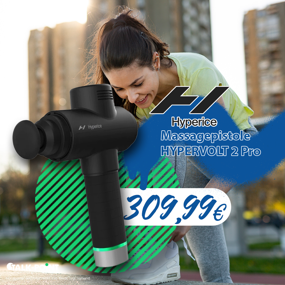 Hyperice Massagepistole HYPERVOLT 2 Pro schwarz — Talk-Point
