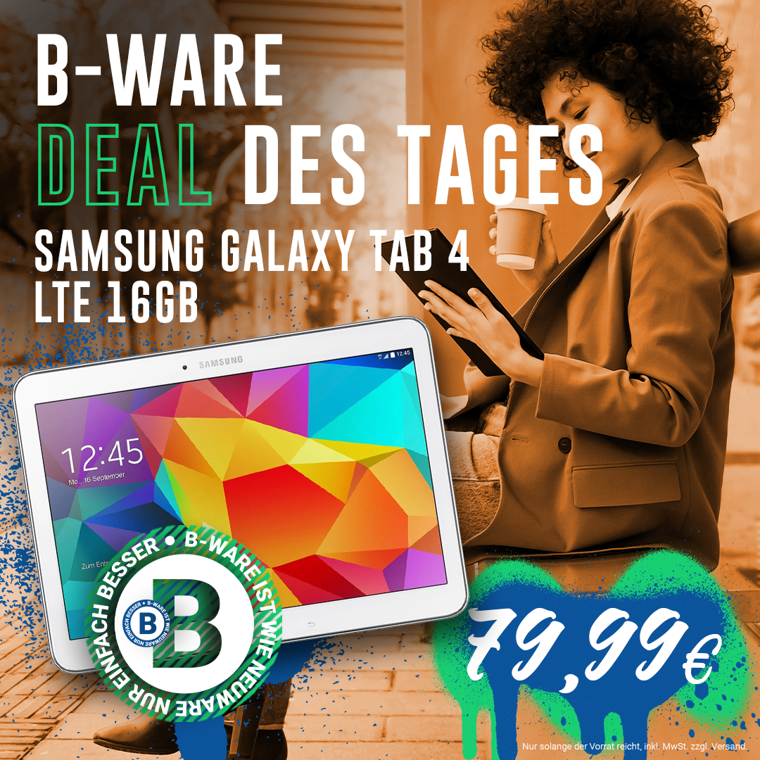Entdecke das Samsung Galaxy Tab 4