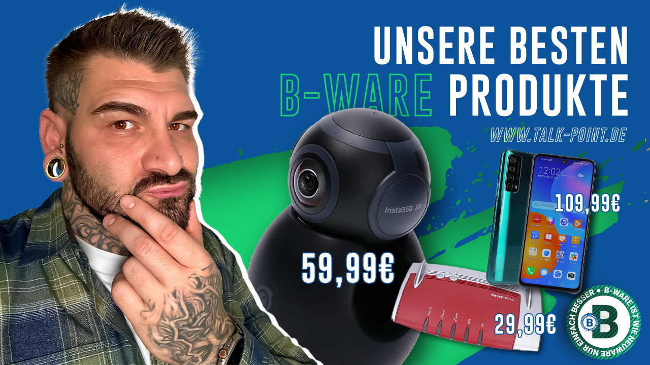 Daily B-Ware - Huawei P smart 2021 / Insta360 Air Panoramic &  Fritz!Box 7490