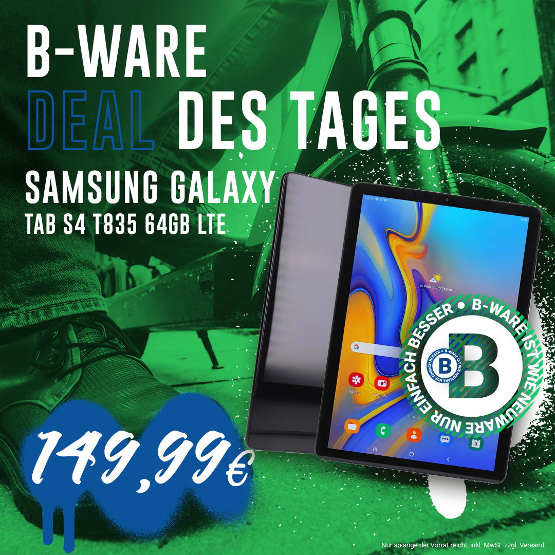 Samsung Galaxy Tab S4 T835 64GB LTE Schwarz