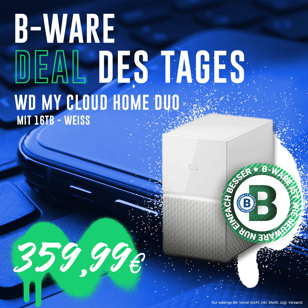 WD My Cloud Home Duo 16TB weiss