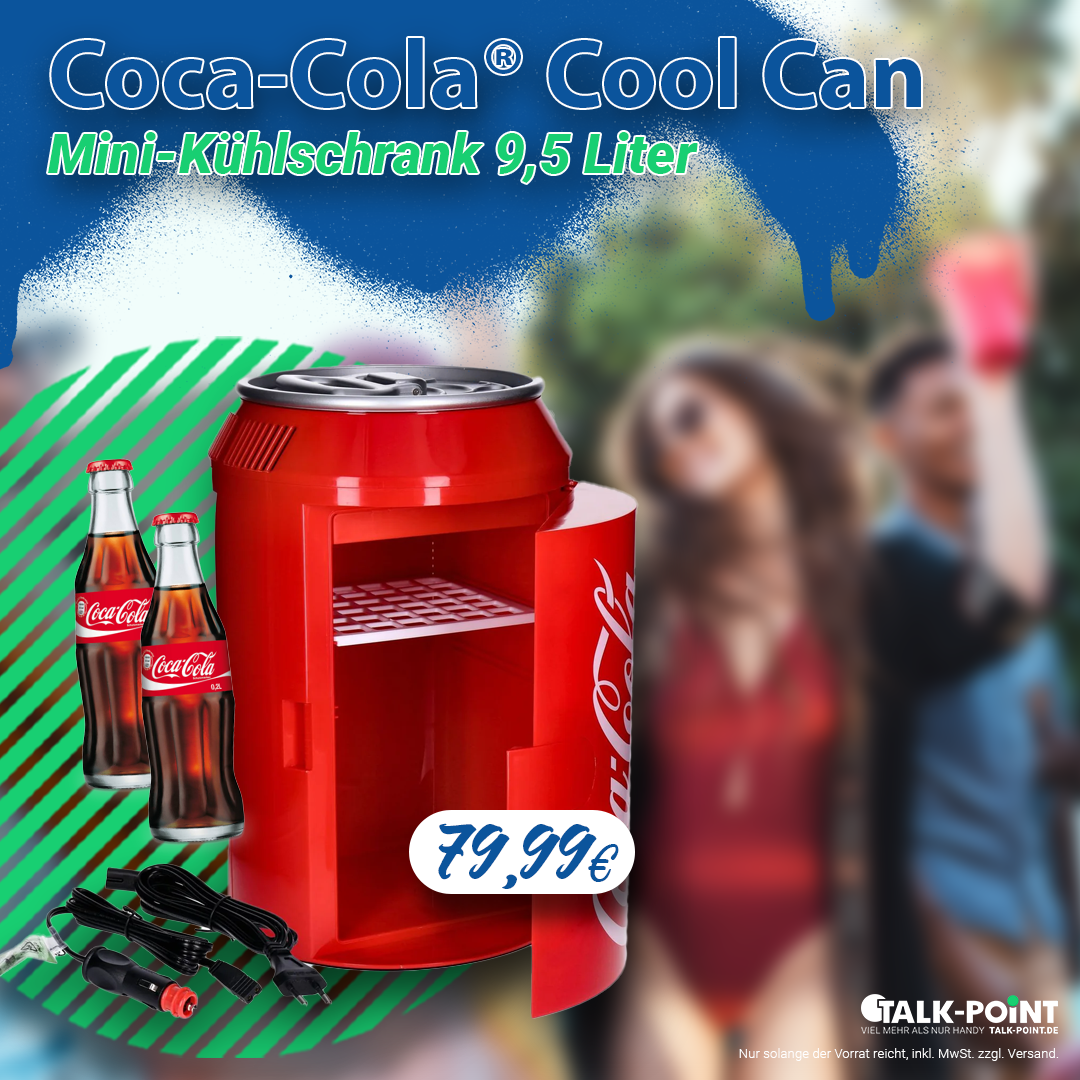 Abkühlung mit Stil! Coca Cola Cool Can🥤