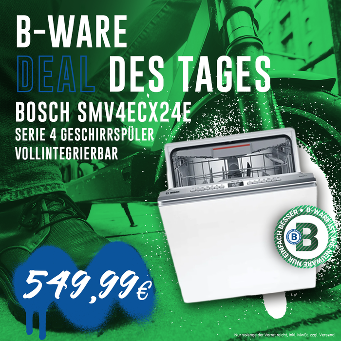 Bosch SMV4ECX24E Serie 4 Geschirrspüler vollintegrierbar