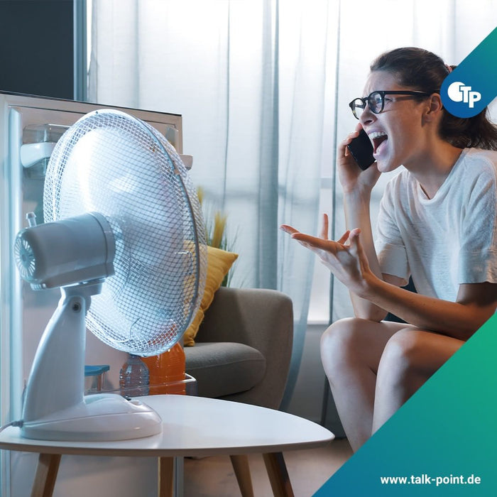 TP Talk-Point BWare Bahnhof Eilenburg Haushalt Zubehör Refurbed Technik Nachhaltig Angebot Sommer Klimagerät mobil Klimaanlage Abkühlung