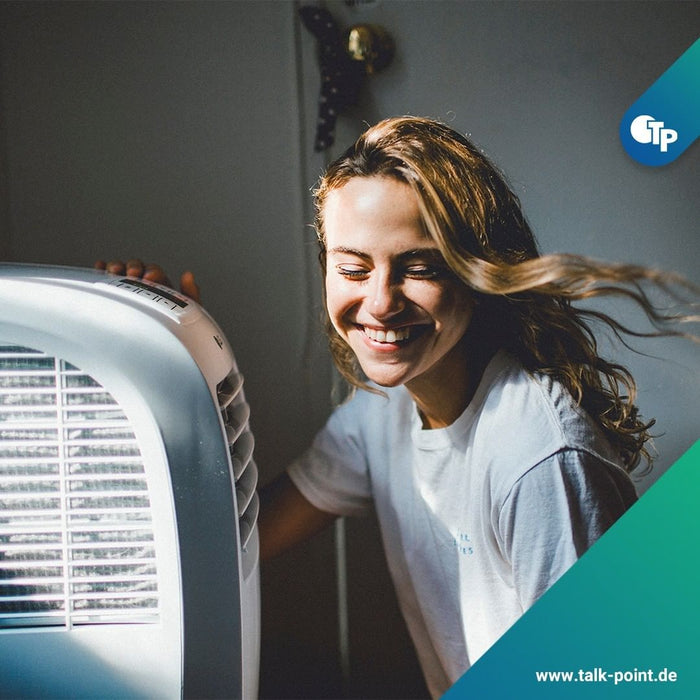 TP Talk-Point BWare Bahnhof Eilenburg Haushalt TP Eigenmarke Zubehör Refurbed Technik Nachhaltig Sommer Klima Gerät Anlage