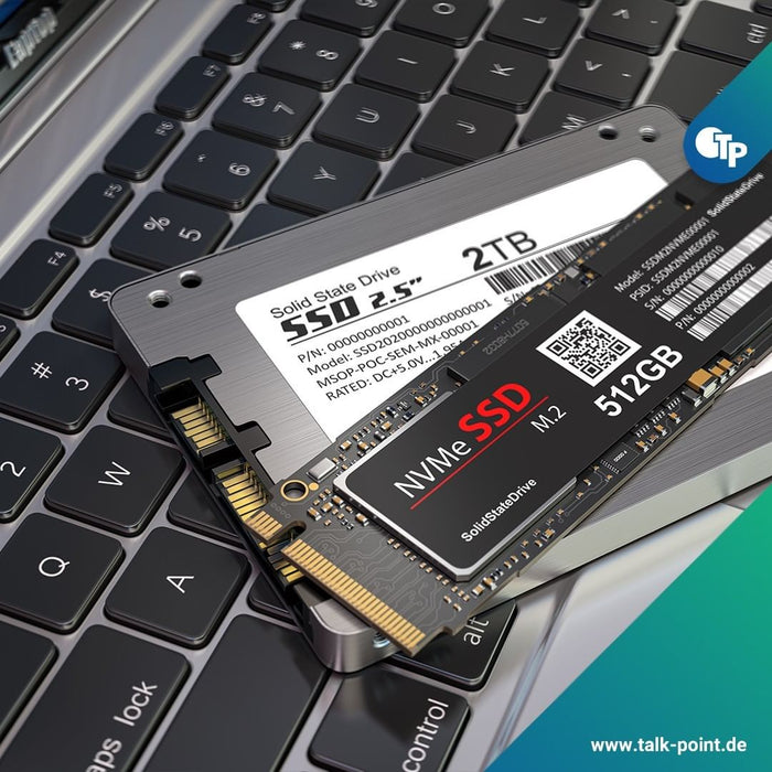 TP Talk-Point BWare Bahnhof Eilenburg Haushalt TP Eigenmarke Zubehör Refurbed Technik Nachhaltig Speicher SSD HDD Drive