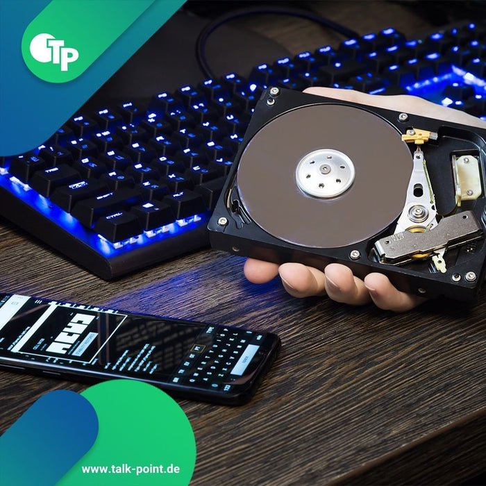 TP Talk-Point BWare Bahnhof Eilenburg Haushalt TP Eigenmarke Zubehör Refurbed Technik Nachhaltig Speicher SSD HDD Drive