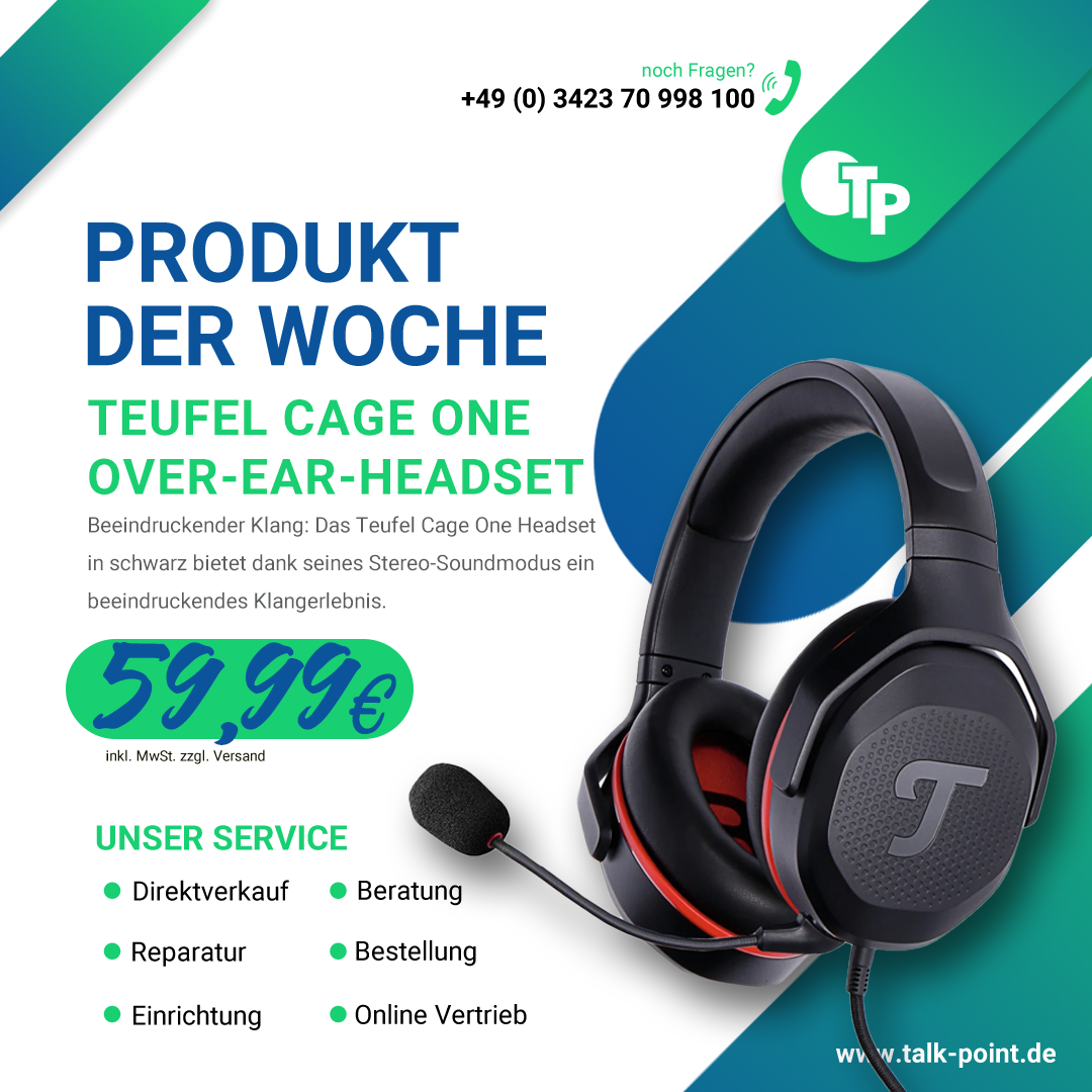 Das Teufel Cage One Headset im Check - Tauche ein in die Soundwelt des Gaming