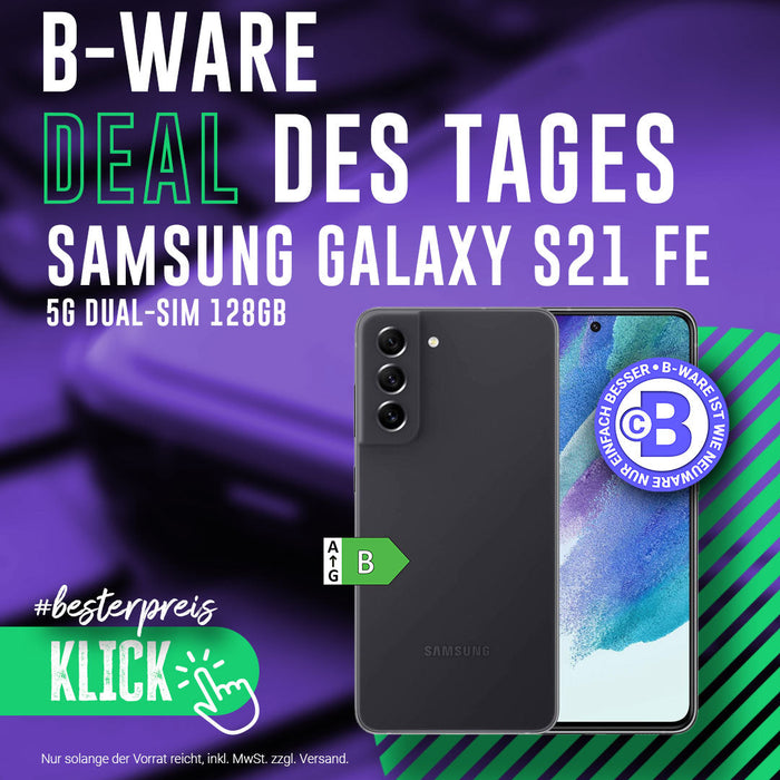 Samsung Galaxy S21 FE 5G Graphite – Top B-Ware | Talk-Point