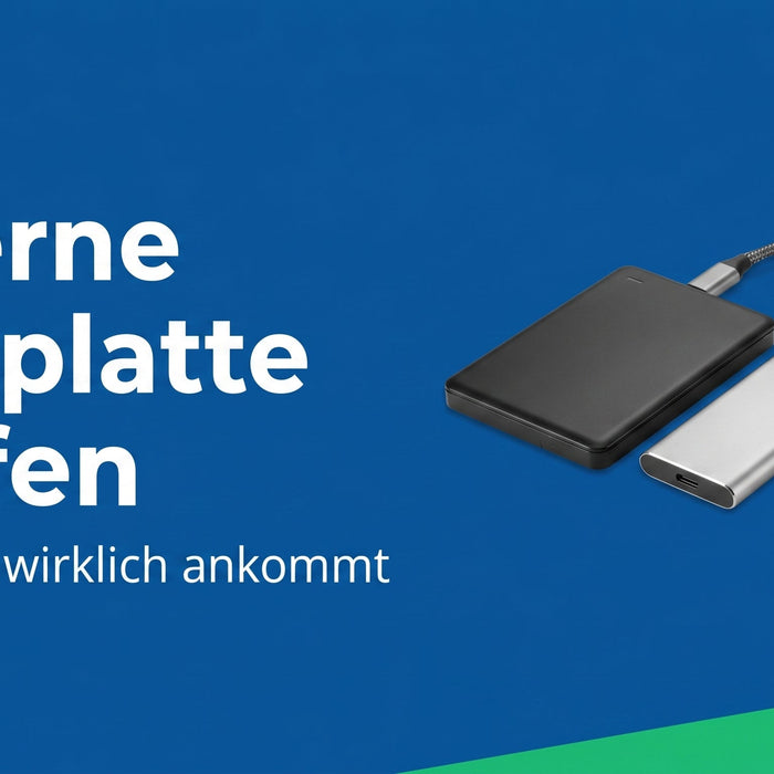 Externe Festplatte kaufen: worauf du achten solltest