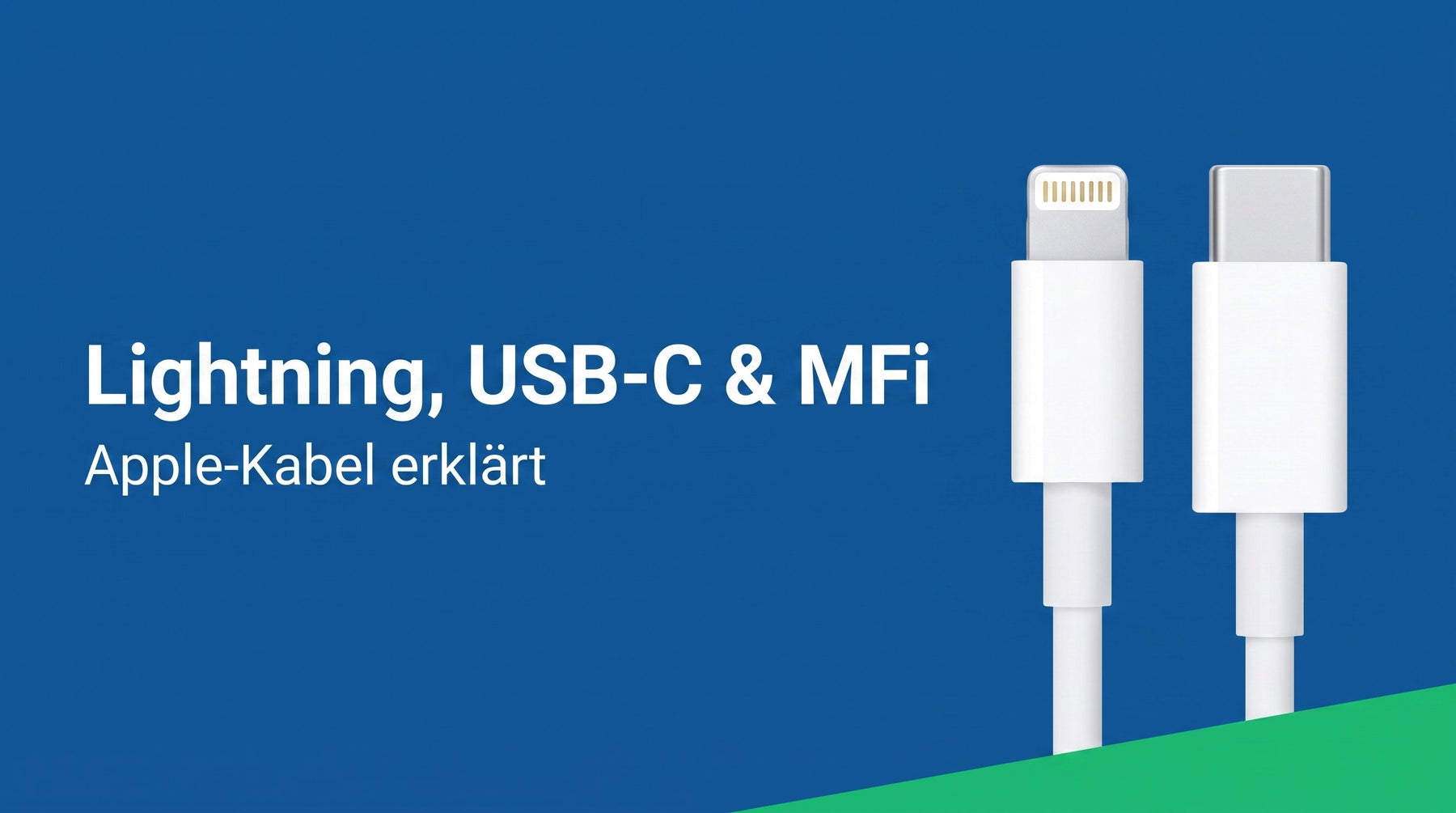 Lightning, USB-C und MFi: Apple-Kabel erklärt