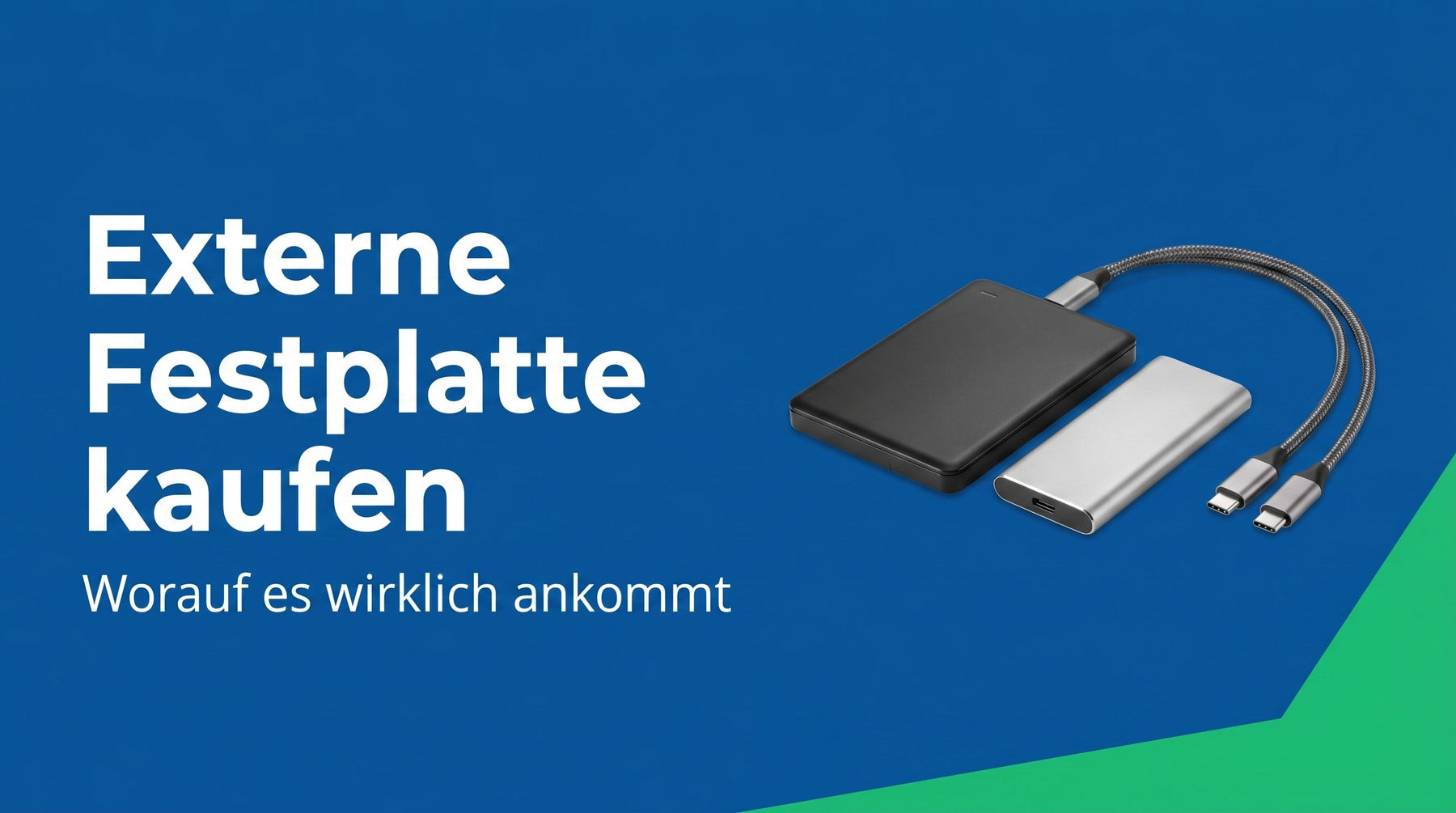 Externe Festplatte kaufen: worauf du achten solltest