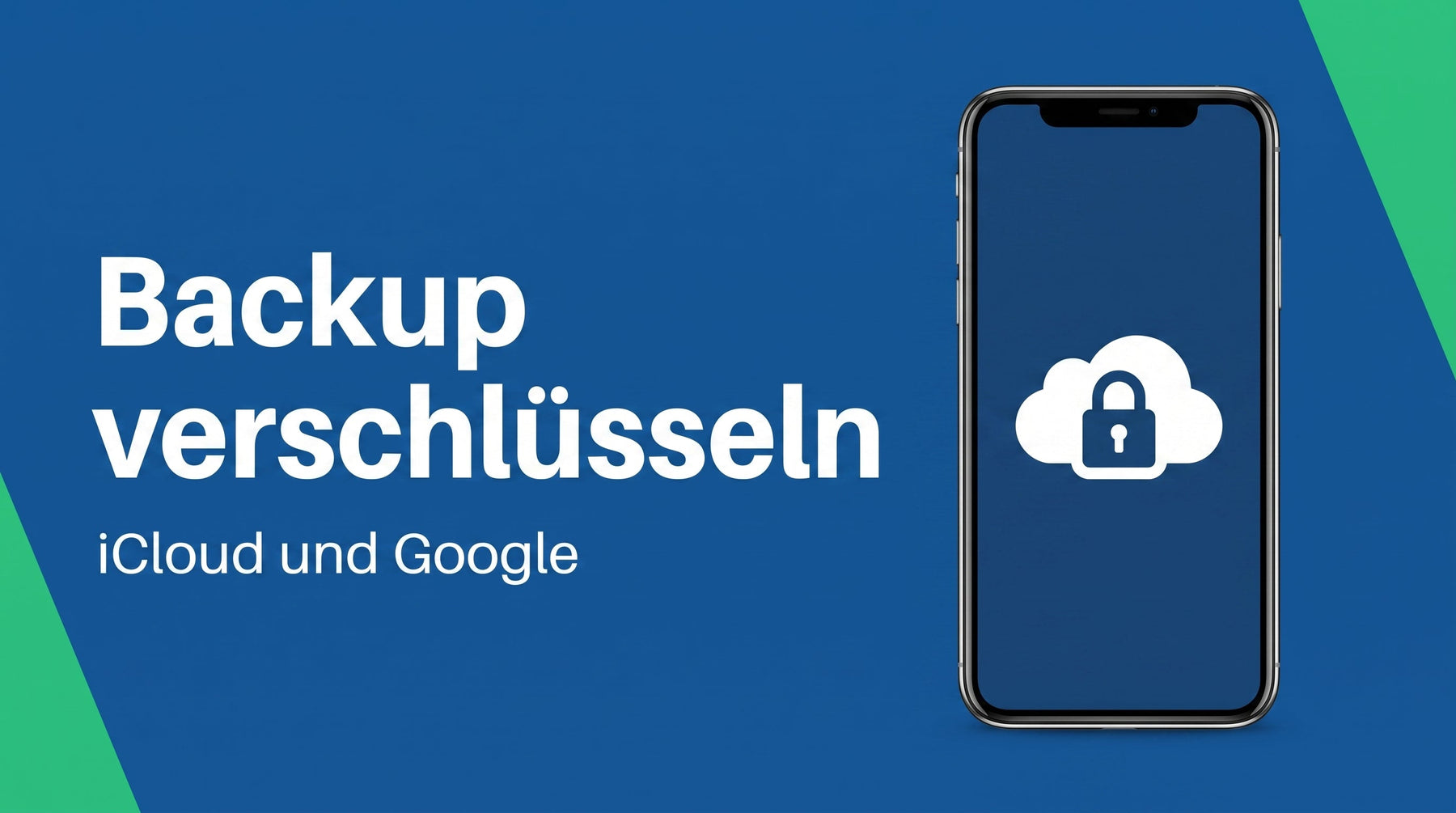 Handy-Backup verschlüsseln: iCloud, Google und lokale Sicherung richtig absichern