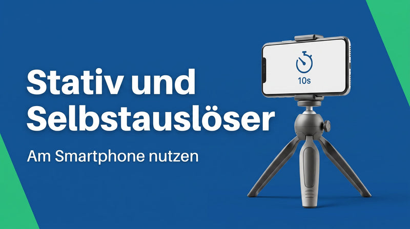 Selbstauslöser am Handy nutzen: mit Stativ zu scharfen Gruppenfotos und Selfies