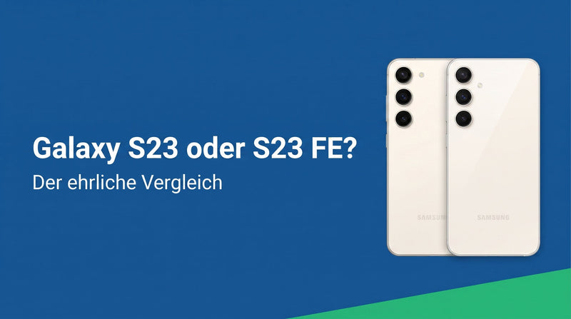 Galaxy S23 oder S23 FE: was ist der Unterschied?