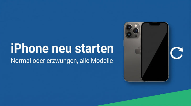 iPhone-Neustart: normal neu starten oder Neustart erzwingen