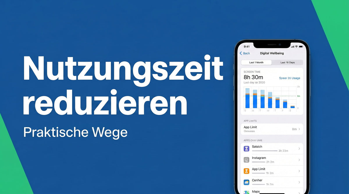 Weniger am Handy sein: praktische Wege, die wirklich etwas ändern