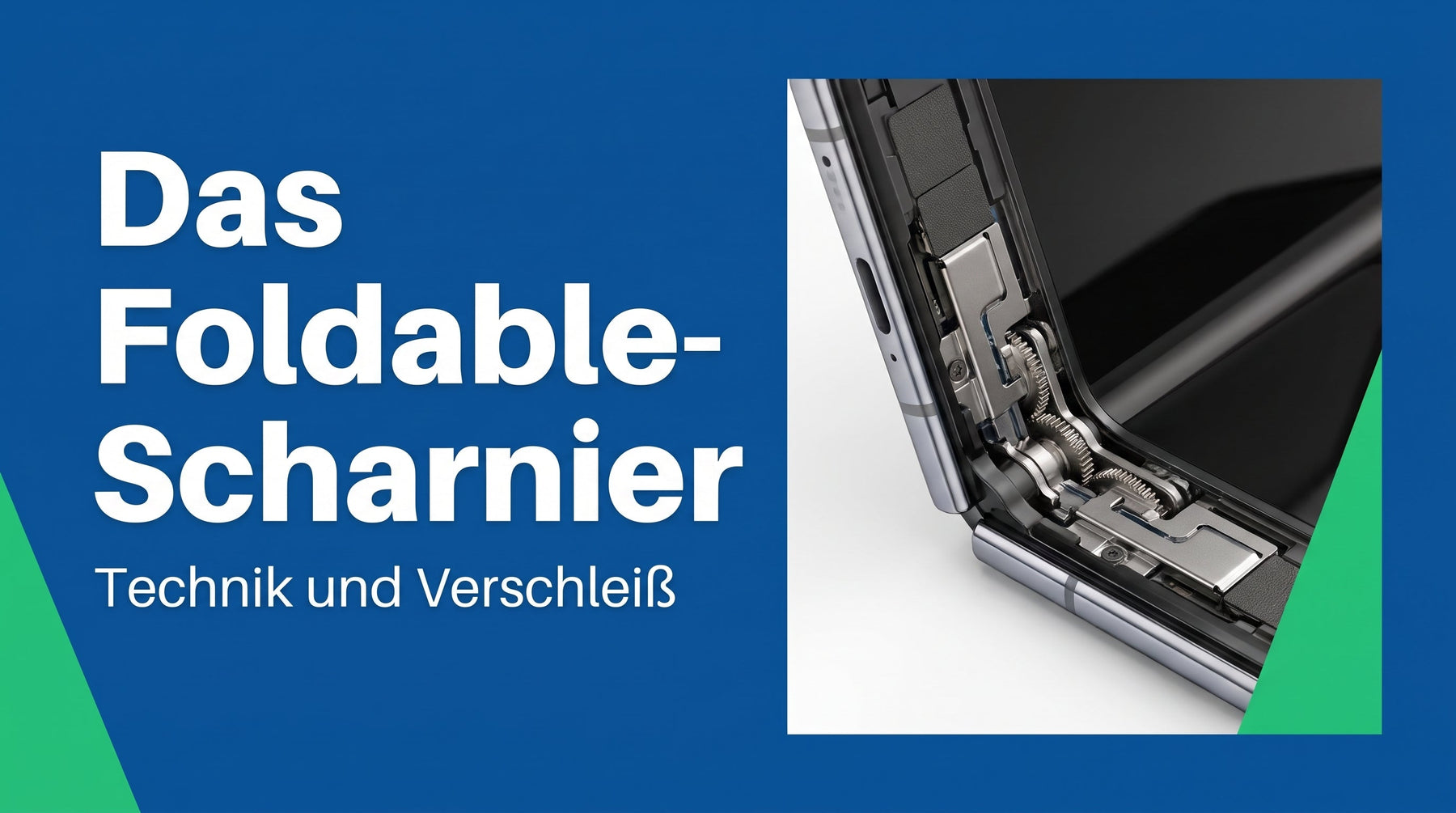 Das Scharnier im Foldable: Technik und Verschleiß