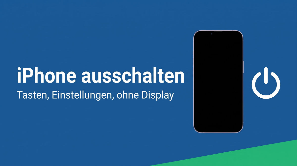 iPhone ausschalten: so geht es bei jedem Modell