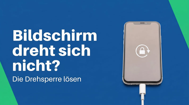 Bildschirm dreht sich nicht? So findest du die Drehsperre und schaltest die automatische Drehung wieder ein