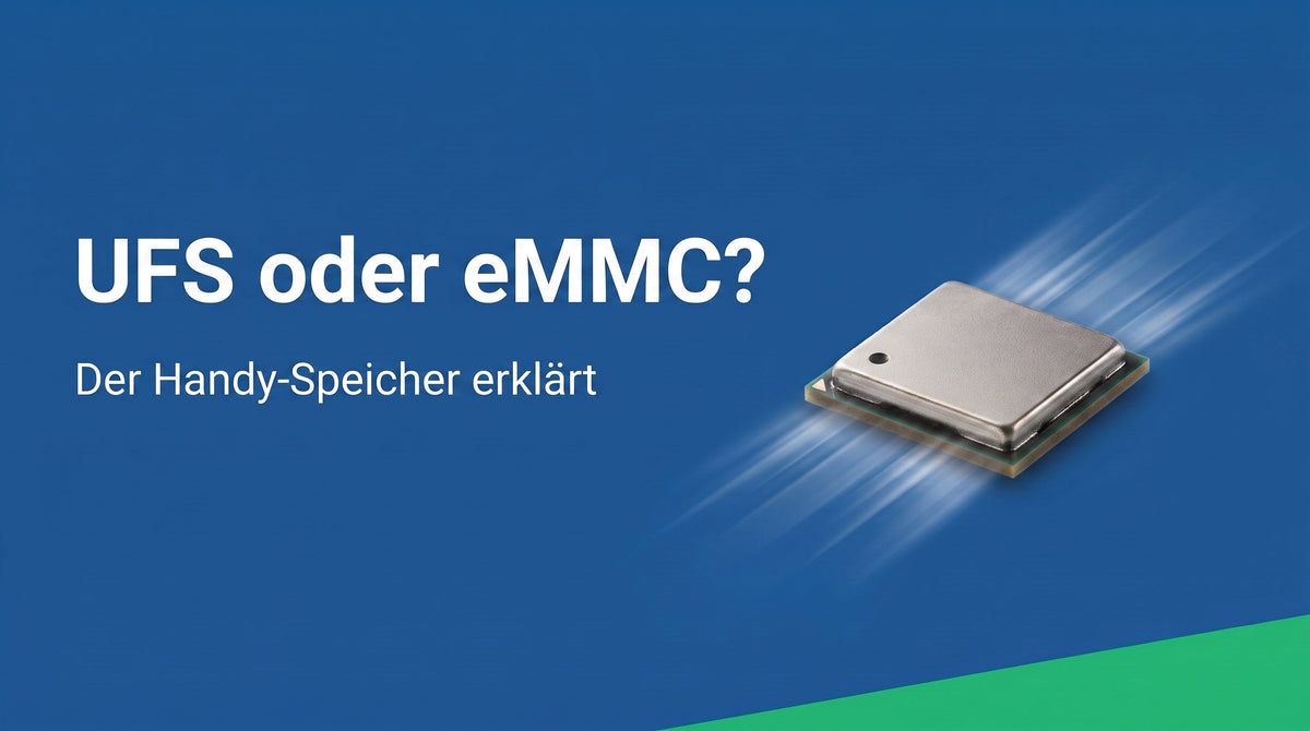 UFS oder eMMC? Der Handy-Speicher erklärt