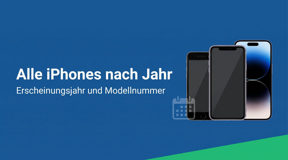 Wann kam welches iPhone raus? Alle Modelle mit Jahr und Modellnummer