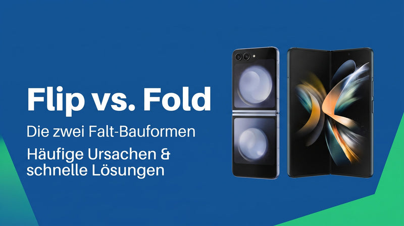 Flip vs. Fold: der Unterschied der Falt-Bauformen