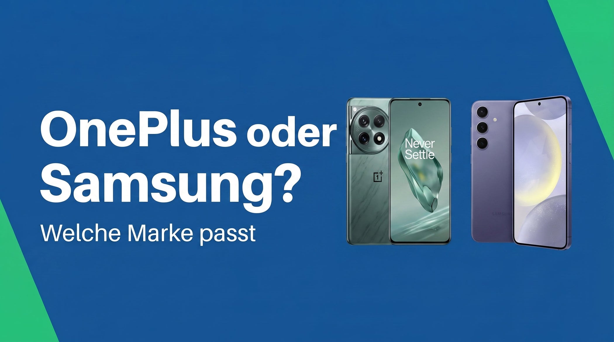 OnePlus oder Samsung: welche Marke passt zu dir?
