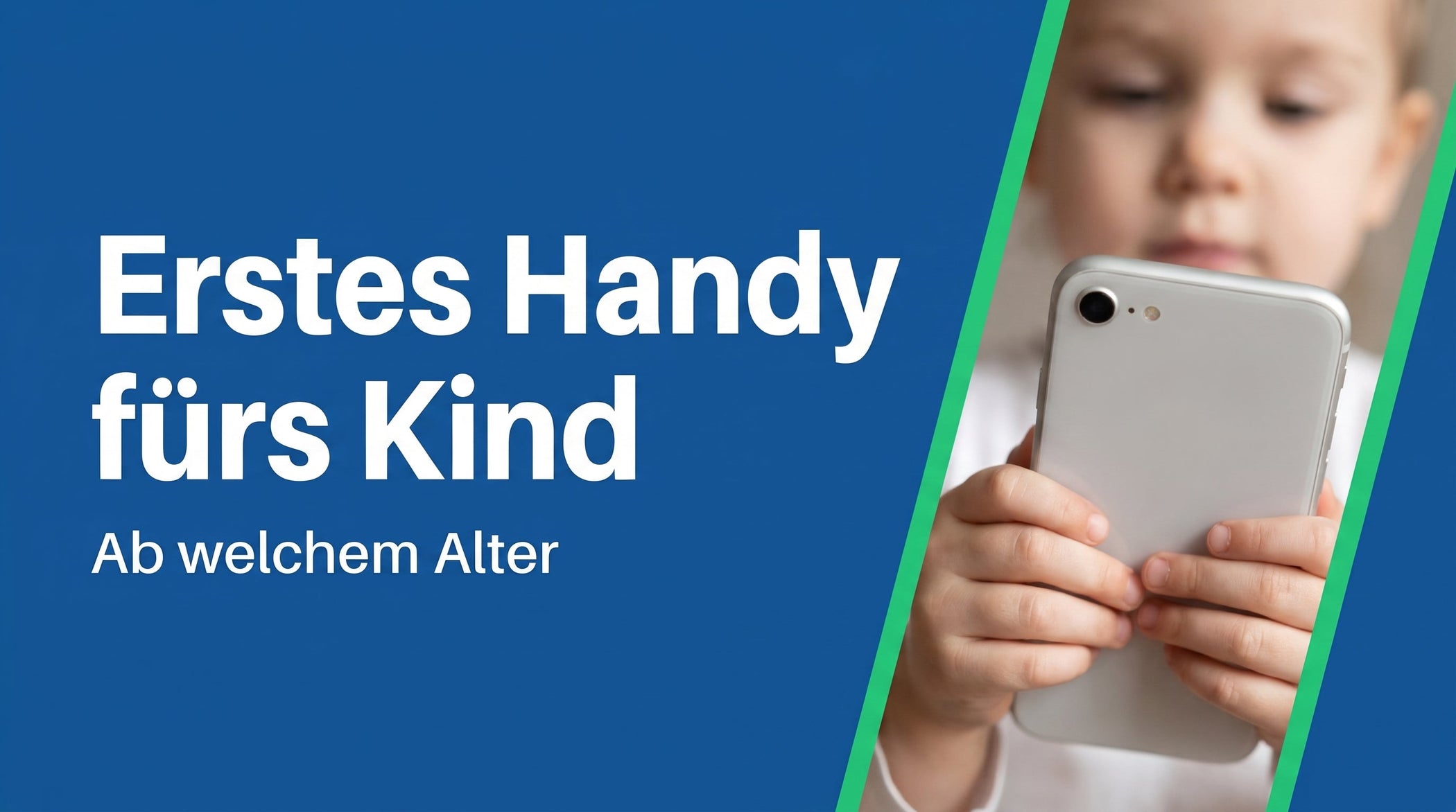 Ab welchem Alter das erste Handy fürs Kind?
