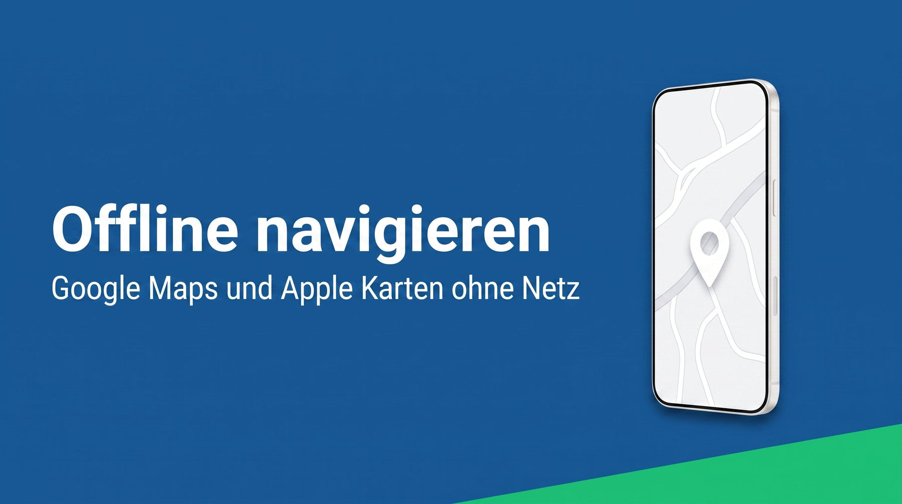 Google Maps und Apple Karten offline: navigieren ohne Netz