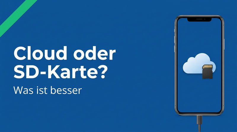 Cloud oder SD-Karte: was ist besser?