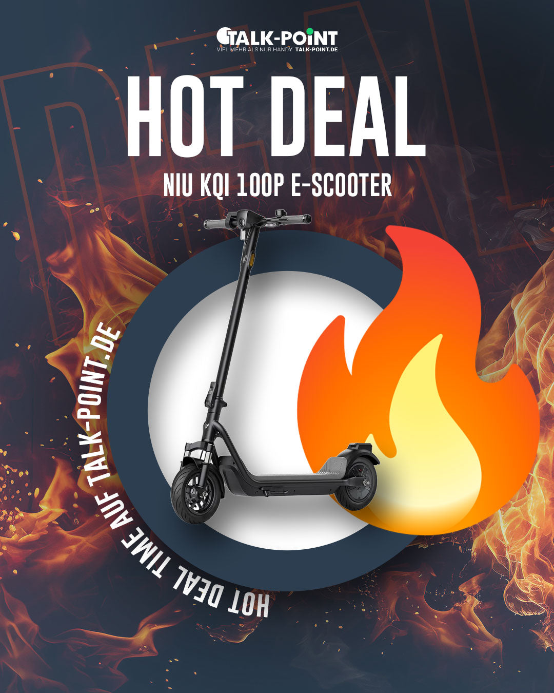 NIU KQi 100P E-Scooter mit Straßenzulassung – Nur 259,99€ | Talk-Point